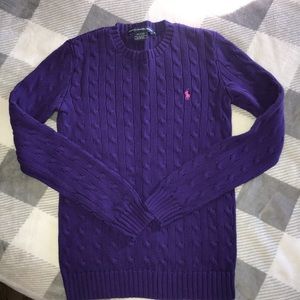 Ralph Lauren thick knit sweater